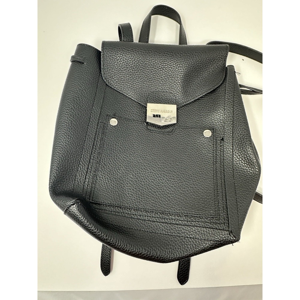 Steve Madden Backpack Purse Black